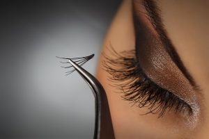 eyelash extensions at Inspiration beauty salon in Worcester