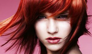 copper red hair colours, inspiration hairdressers & beauty salon, Worcester